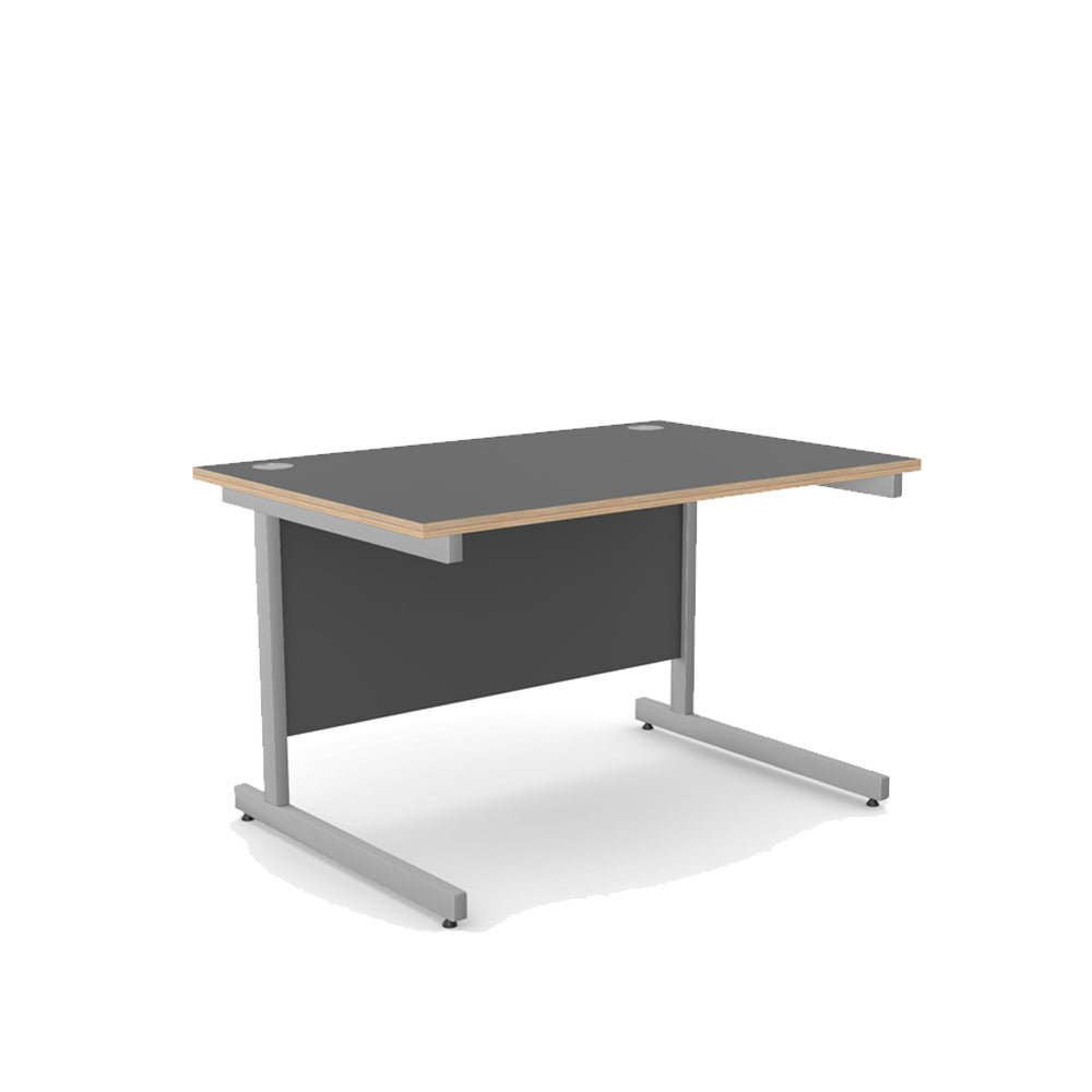 Office | Home Desk Ashford Cantilever Leg 120 W x 80|70 D  Straight Desk, CTST1280 Cantilever Office Desk