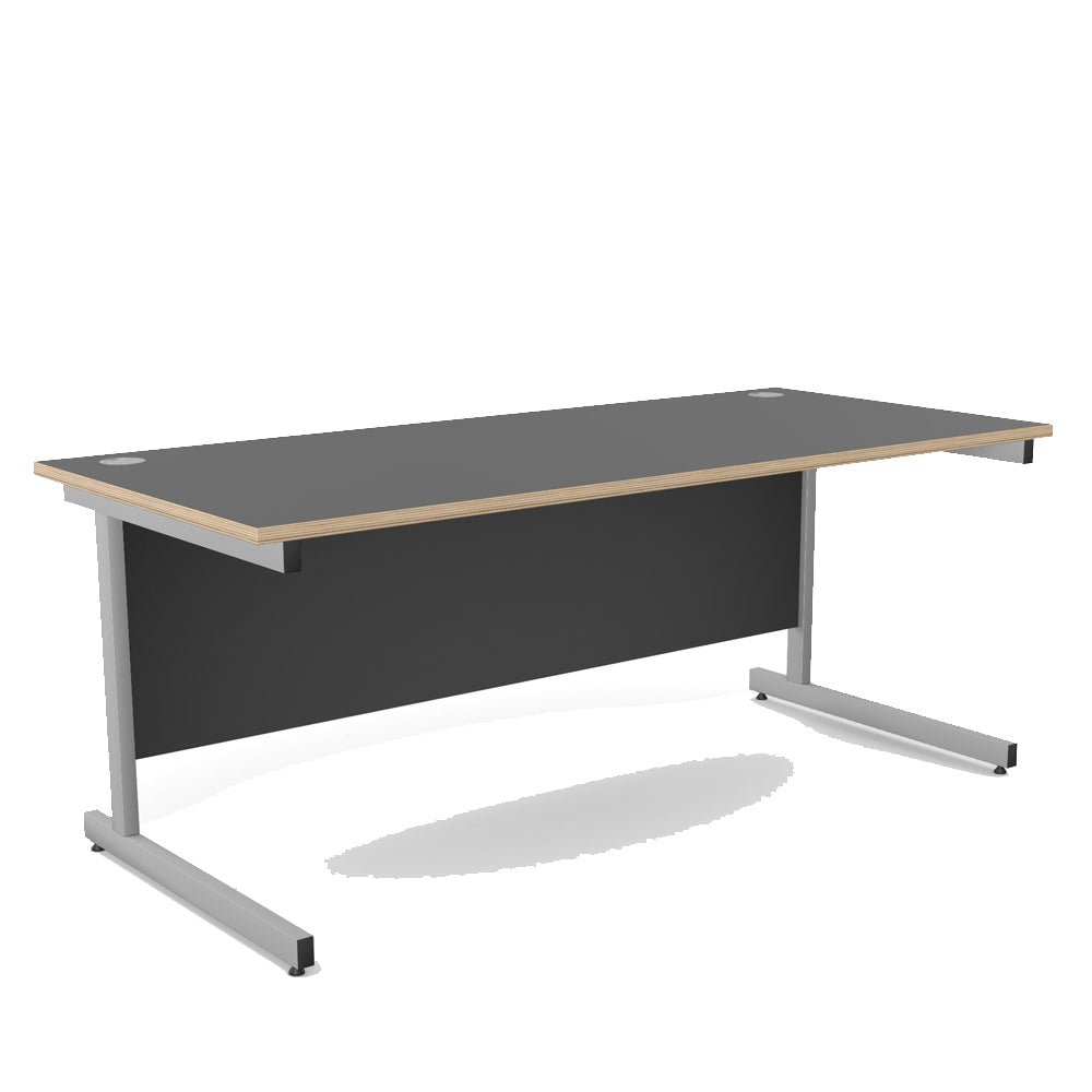 Office | Home Desk Ashford Cantilever Leg 180 W x 80|70 D  Straight Desk, CTST1880 Cantilever Office Desk