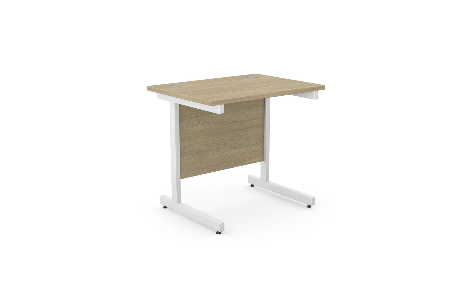 Ashford Metal Leg 80 W x 60 D x 72.5cm H, Straight Desk - CTST8063 4 Office Furniture and Home Remote Working