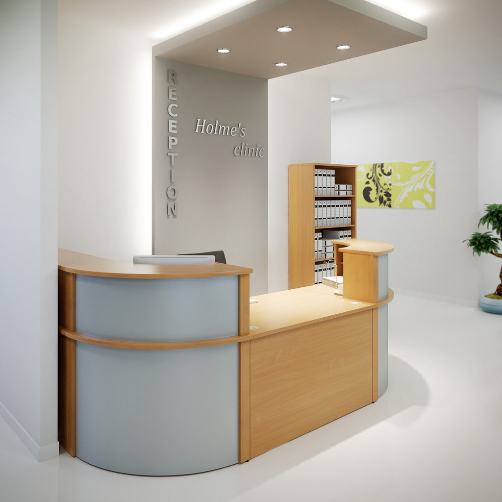 Reception Desk Name Reception Desk Branded-Personalised with your Logo Custom Front ...