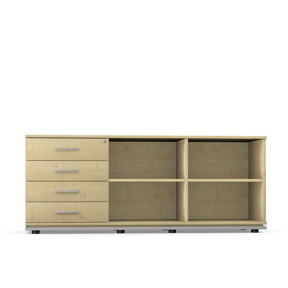 Blog/Trio Side Cabinet (4 drawers, Sliding Door) WU-TB 3 Office Furniture and Home Remote Working