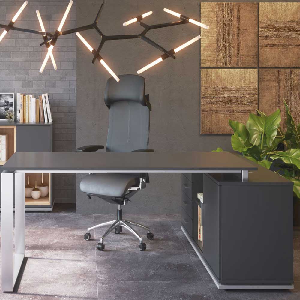 Blog/Trio Side Cabinet (4 drawers, Sliding Door) WU-TB 8 Office Furniture and Home Remote Working