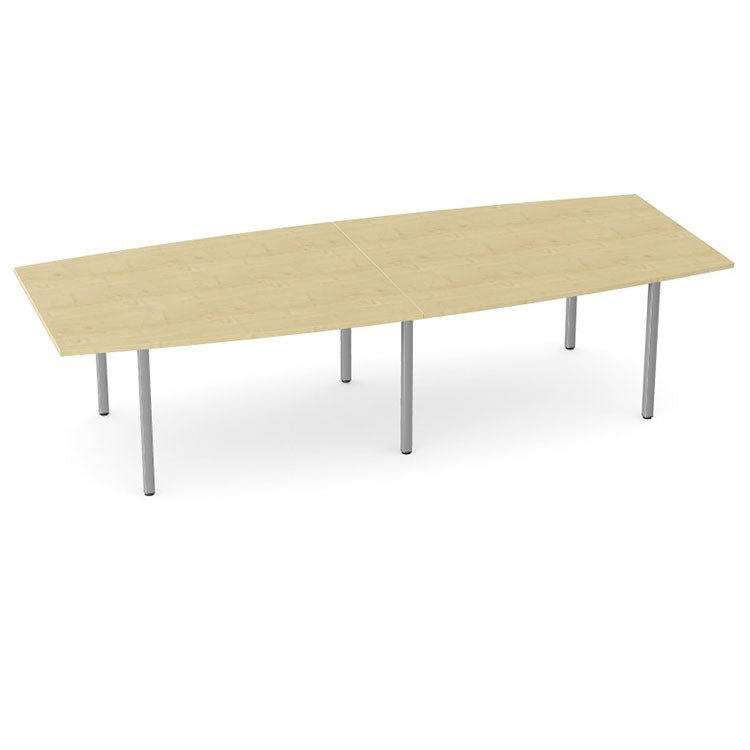 Office Meeting Boardroom Table C-Sense 2 Piece CurvedMeeting Table