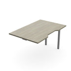 C-sense 1 Person Bench Extension Scallop Top C-Sense2 2 Office Furniture and Home Remote Working