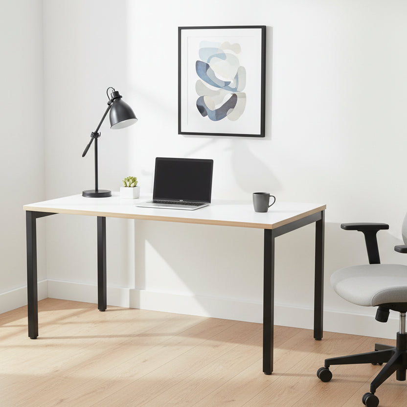 Bench Desk C-sense 1 Person Open Leg Scallop Top C-Sense1