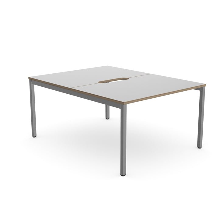 C-sense 2 Person Bench Open Leg Portal or Scallop Top C-Sense5 4 Office Furniture and Home Remote Working