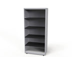 CSD378 Silverline Combination Cupboard 3 Drawer & Cupboard Satin White 44 Office Furniture
