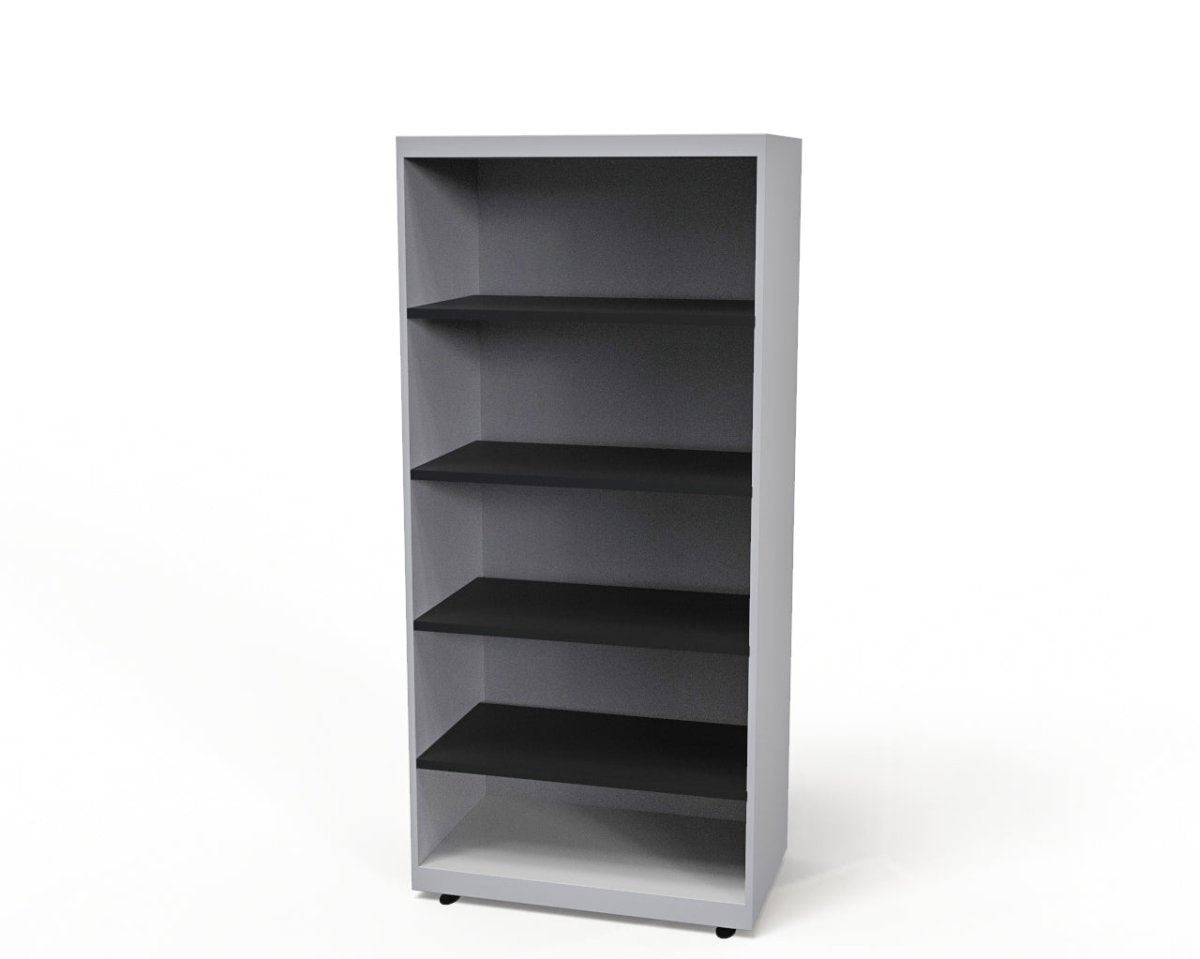 CSD378 Silverline Combination Cupboard 3 Drawer & Cupboard Satin White 44 Office Furniture