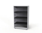 CSD378 Silverline Combination Cupboard 3 Drawer & Cupboard Satin White 43 Office Furniture