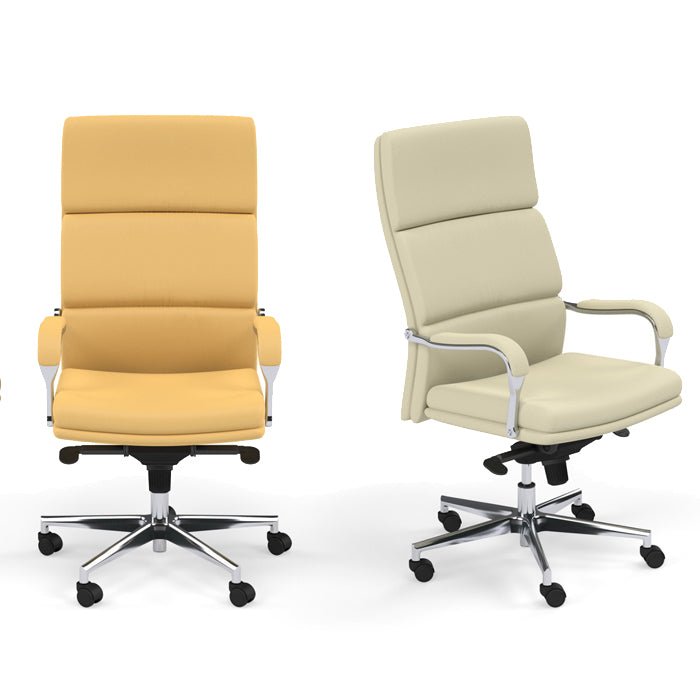 Denver A-540-01 High Back Exec Chair - MF-165T Mech Moby Arms Europa AL690 Base - Lotus Black L001 1 Office Furniture