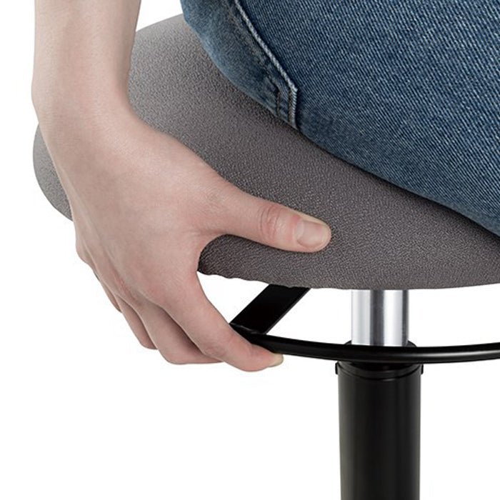Eze Adjustable height active wobble stool - CH04-6-Black 2 Office Furniture and Home Remote Working