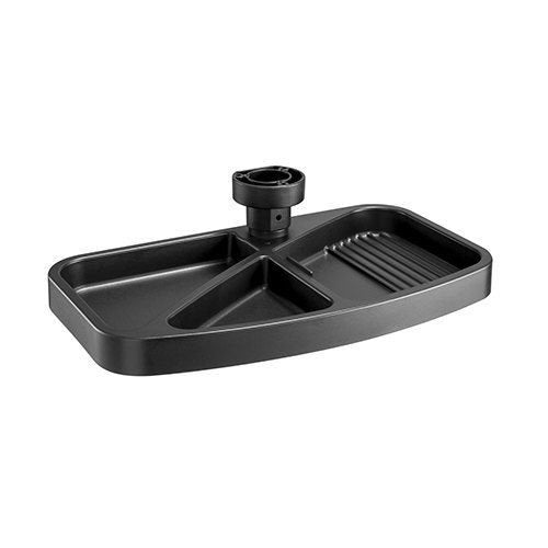 Eze Under desk swivel storage tray - BlackThat’s My Office Furniture, 360 Degree View storage, desk, chair