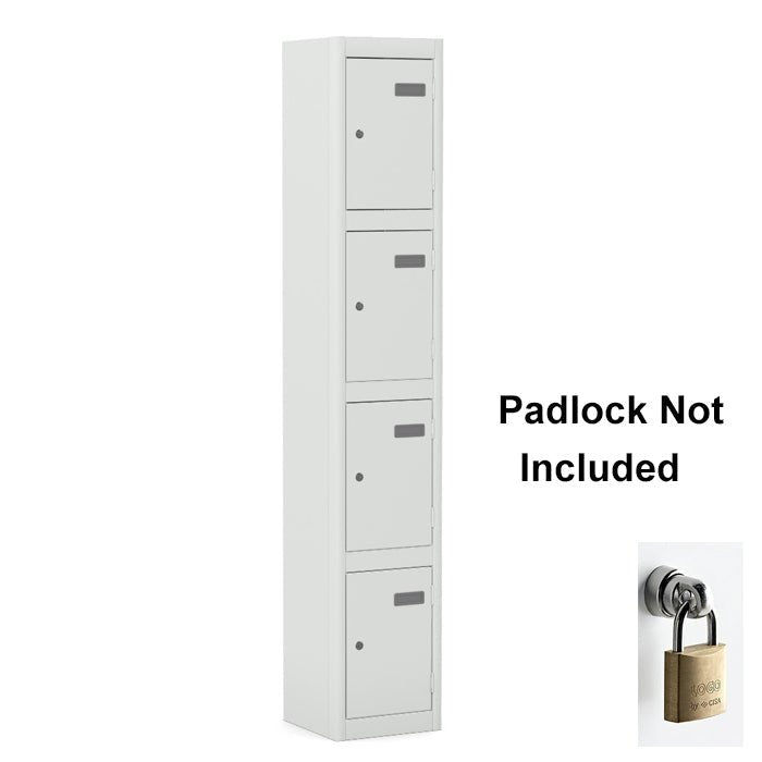2-3 Day 1,2, or 4 Door Locker Kontrax   LKXD22SD Grey (Self Assembly) 7 Office Furniture and Home Remote Working
