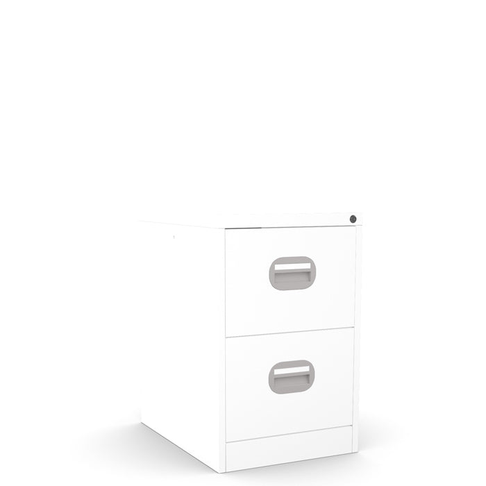 2 Drawer Filing Cabinet 2-3 Day Delivery Silverline Value FCEC2F Grey/White/Red/Blue/Black -Filing Cabinet Fast Delivery