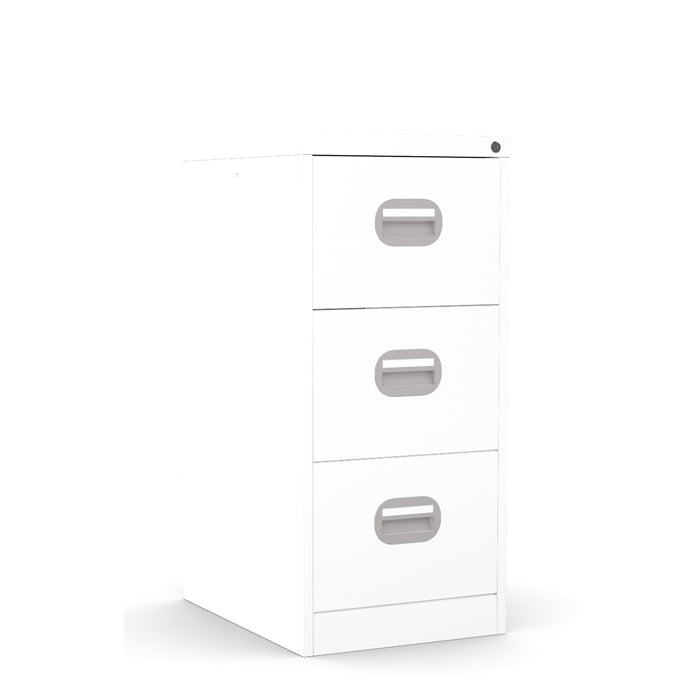 3 Drawer Filing Cabinet 2-3 Day Delivery Silverline Value FCEC3F Grey/White/Red/Blue/Black - Filing Cabinet Fast Delivery