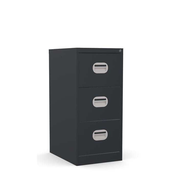 3 Drawer Filing Cabinet 2-3 Day Delivery Silverline Value FCEC3F Grey/White/Red/Blue/Black - Filing Cabinet Fast Delivery