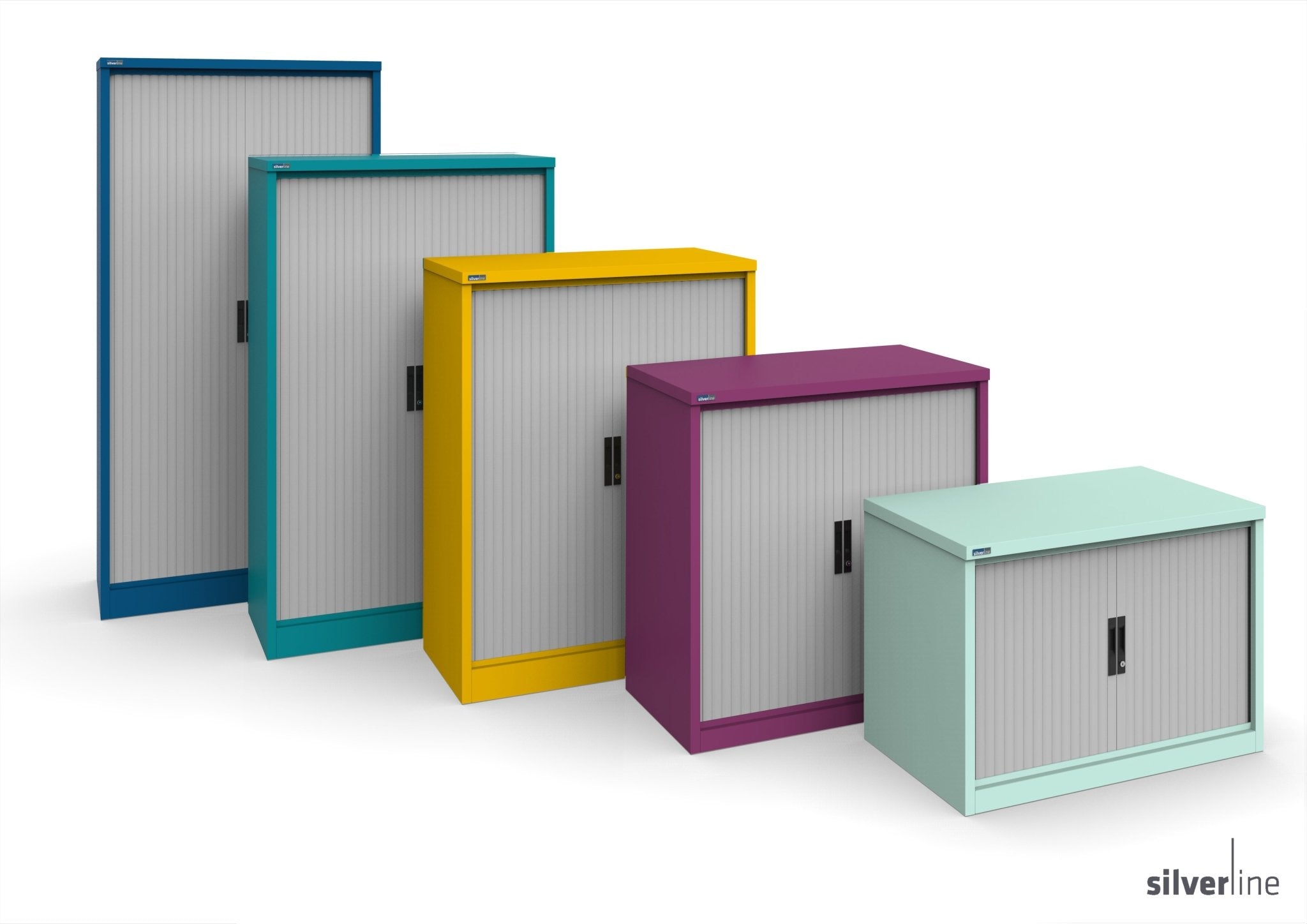 Silverline 2 Day Kontrax SOT Tambour 200cm High SCSTND7ESD0218Tambour Cupboard Fast Delivery