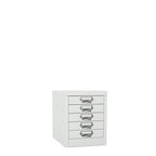 Fast Delivery Silverline Multidrawer 5 Drawer MDUR05 Grey 1 Office Furniture and Home Remote Working