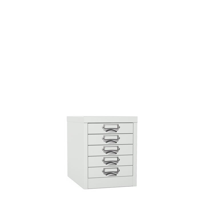 Fast Delivery Silverline Multidrawer 5 Drawer MDUR05 Grey 1 Office Furniture and Home Remote Working