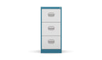 Budget 3 Drawer Filing Cabinet 360° View & AR Silverline Kontrax FCEC3F 4 Office Furniture