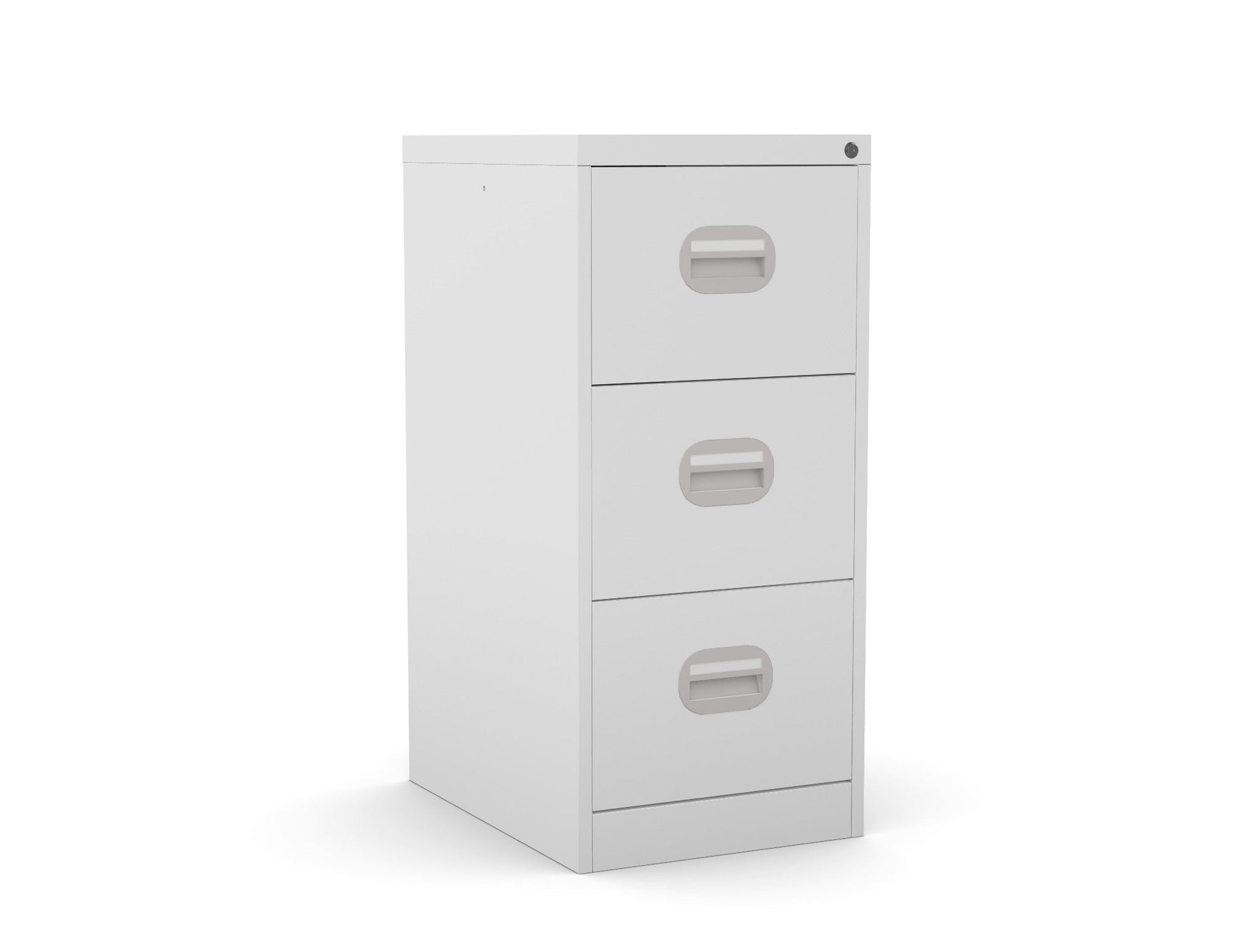 Budget 3 Drawer Filing Cabinet 360° View & AR Silverline Kontrax FCEC3F 5 Office Furniture