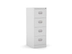 Budget 4 Drawer Filing Cabinet 360° View & AR Silverline Kontrax FCEC4F 4 Office Furniture