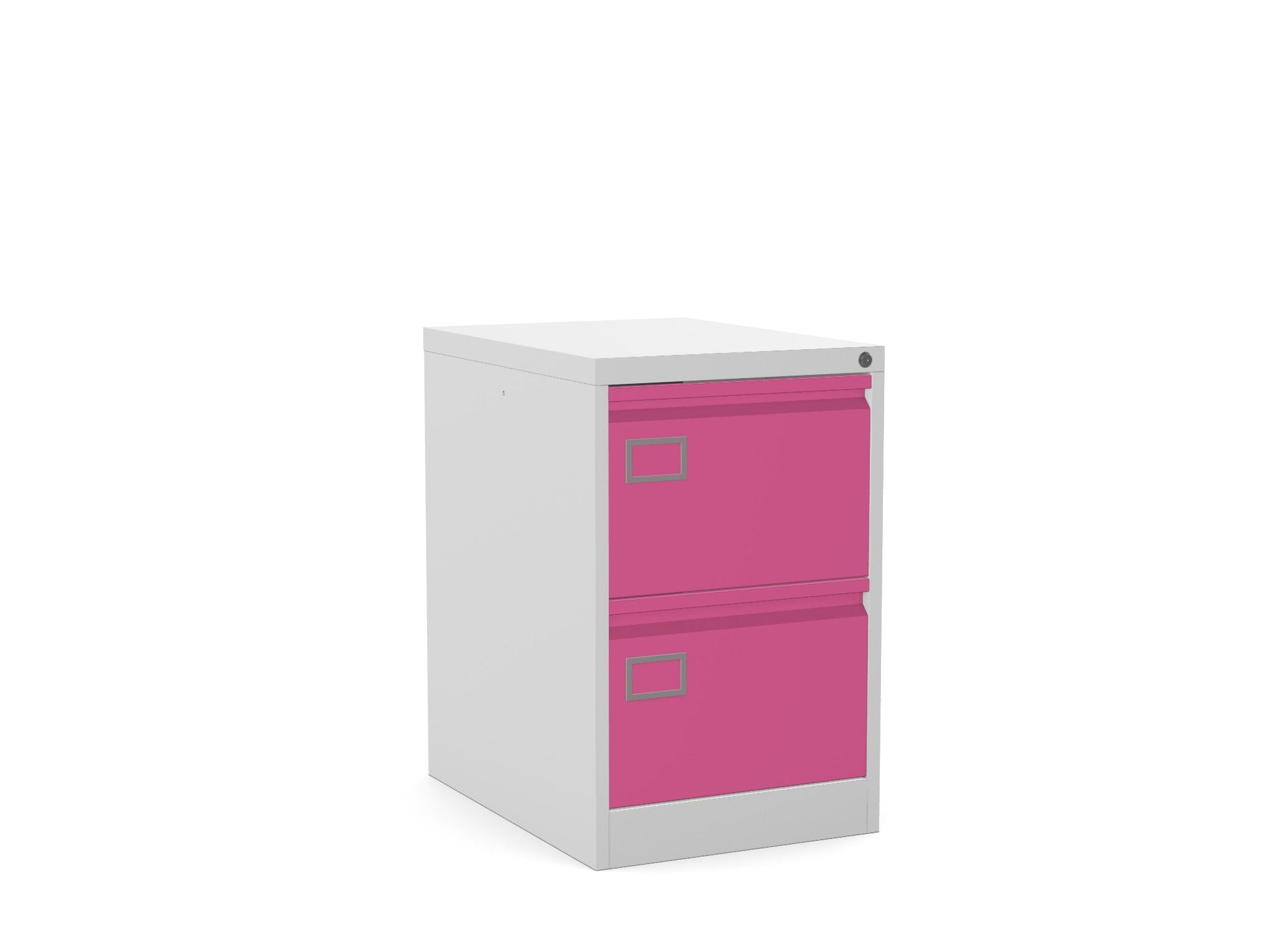 Premium 2 Drawer Filing Cabinet 360° View & AR Silverline  Executive FCEX2F 3 Office Furniture