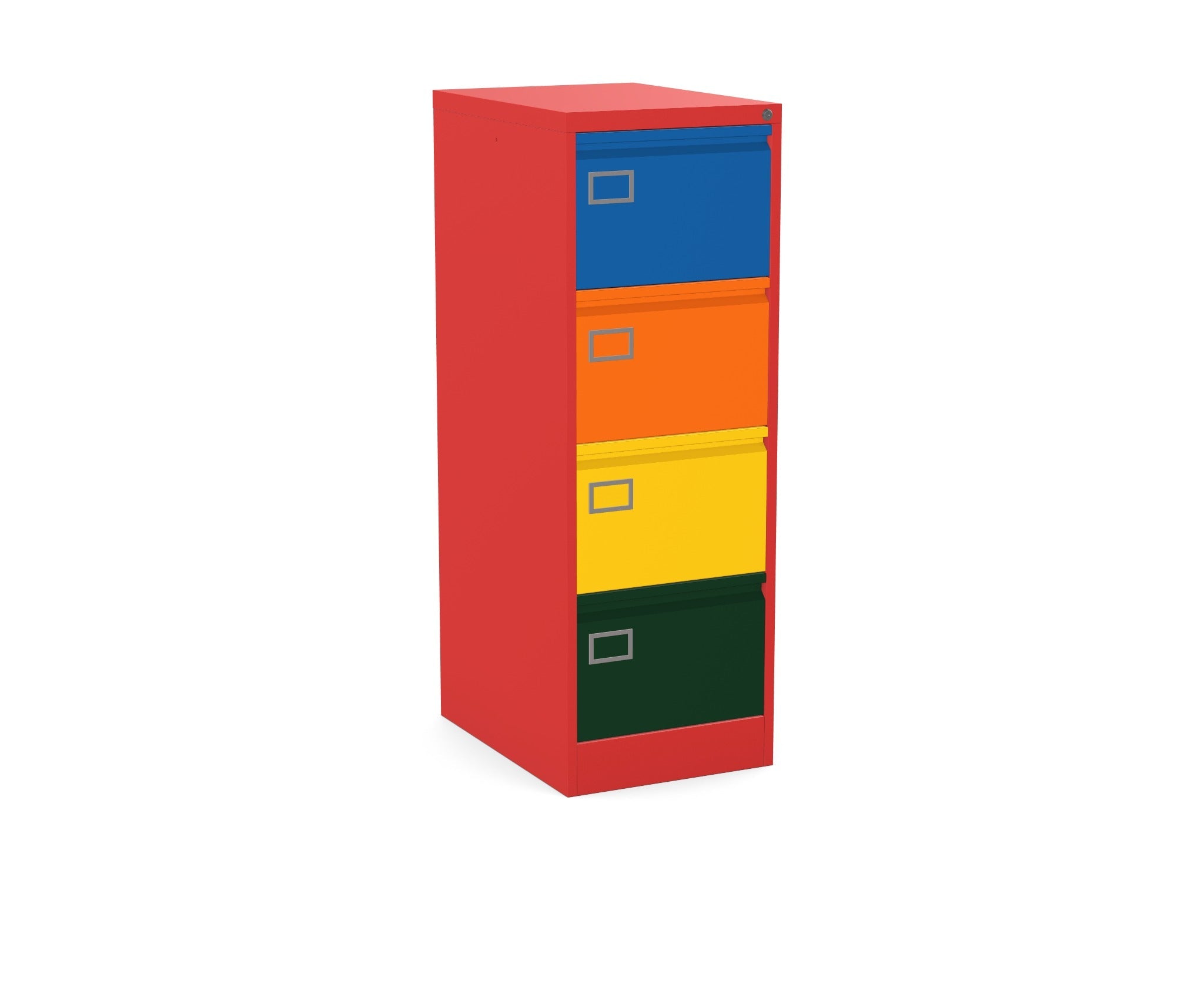 Filing Cabinet 360° View & AR Premium 4 Drawer Silverline  Executive FCEX4F 4 Office Furniture