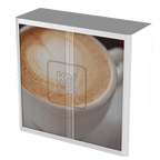 Office  Tambour Food Cupboard  100cm H with 2 shelves EOTAM1M-Food 5 Office Furniture and Home Remote Working