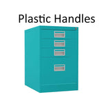 Home Filer 360° View 3+1 Drawers Silverline Kontrax Filing Cabinet Budget FCM1F- 3 Office Furniture