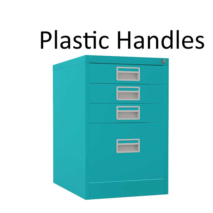 Home Filer 360° View 3+1 Drawers Silverline Kontrax Filing Cabinet Budget FCM1F- 3 Office Furniture