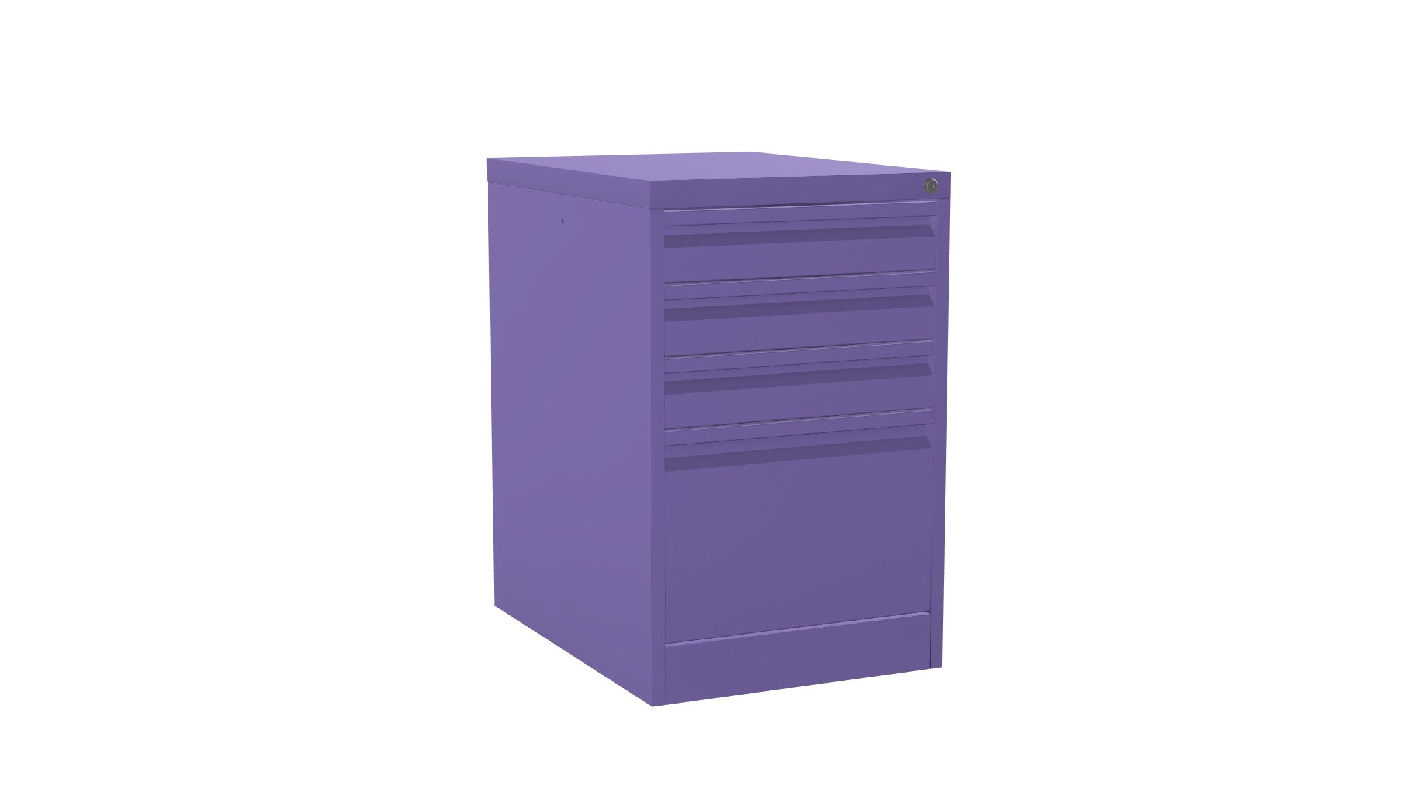 Home Filer Ar & 360° View 3+1 Drawers Silverline M-Line Filing Cabinet Premium FCLM1F- 8 Office Furniture