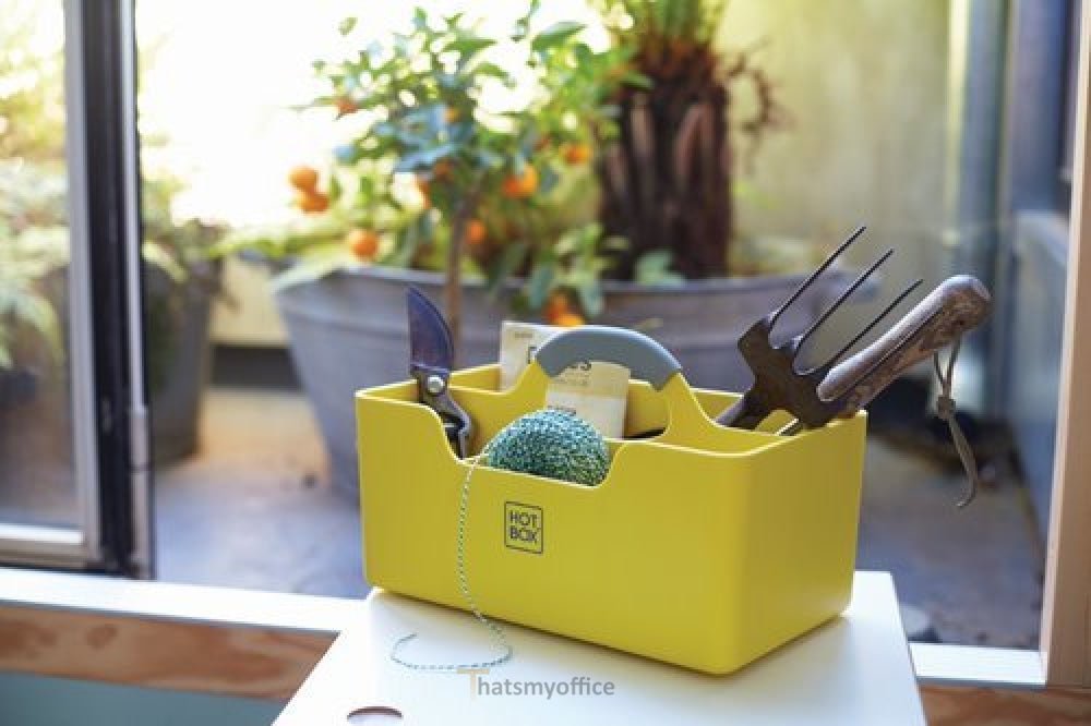 Hotbox 1 Personal Caddy That’s My Office Furniture, 360 Degree View storage, desk, chair