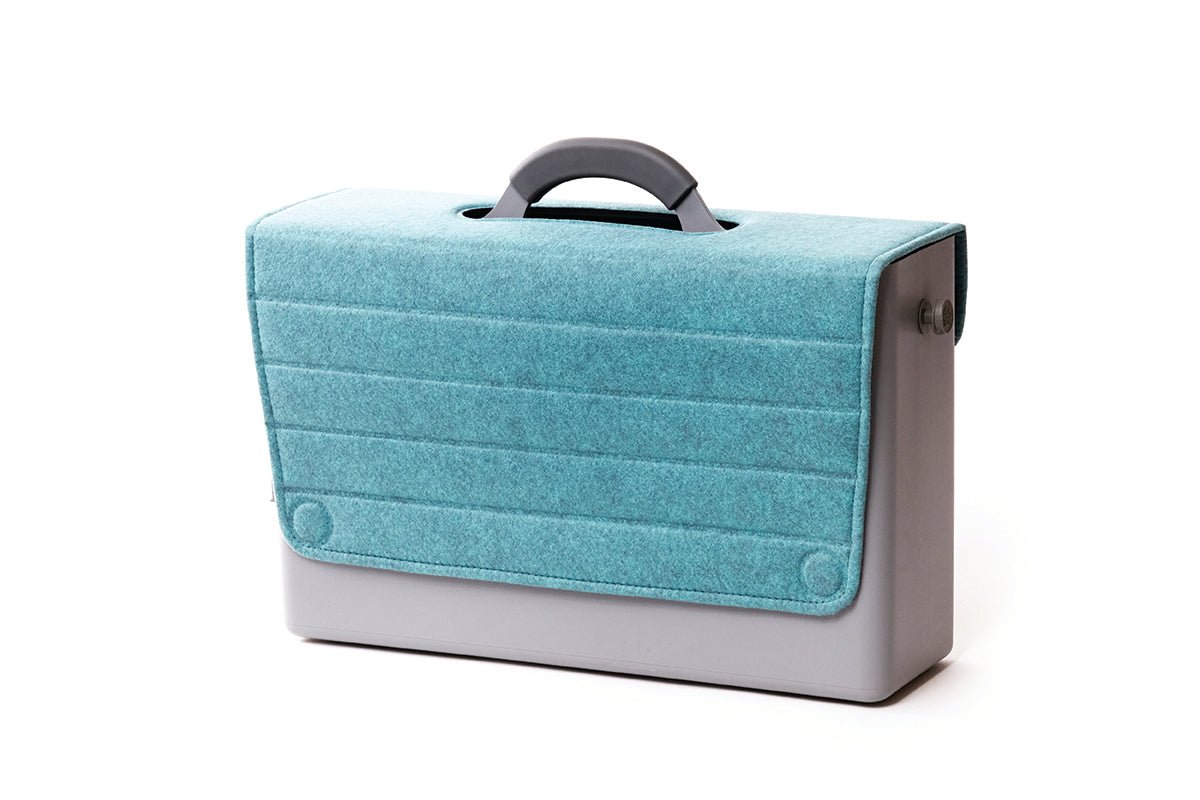 Hotbox by Behotbox personal staorage  2 Grey -Cover -Shoulder-Strap 15 Office Furniture and Home Remote Working