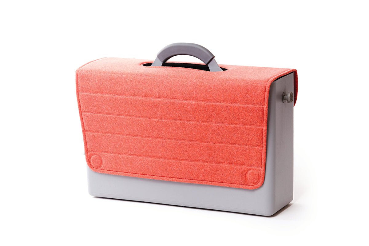 Hotbox by Behotbox personal staorage  2 Grey -Cover -Shoulder-Strap 19 Office Furniture and Home Remote Working