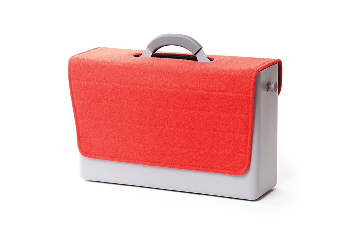 Hotbox by Behotbox personal staorage  2 Grey -Cover -Shoulder-Strap 17 Office Furniture and Home Remote Working
