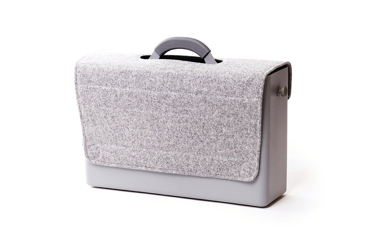 Hotbox by Behotbox personal staorage  2 Grey -Cover -Shoulder-Strap 10 Office Furniture and Home Remote Working