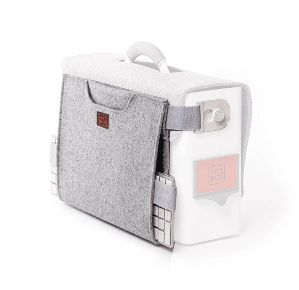 Hotbox by Behotbox personal staorage  2 Keyboard Holder - White connectors 1 Office Furniture and Home Remote Working