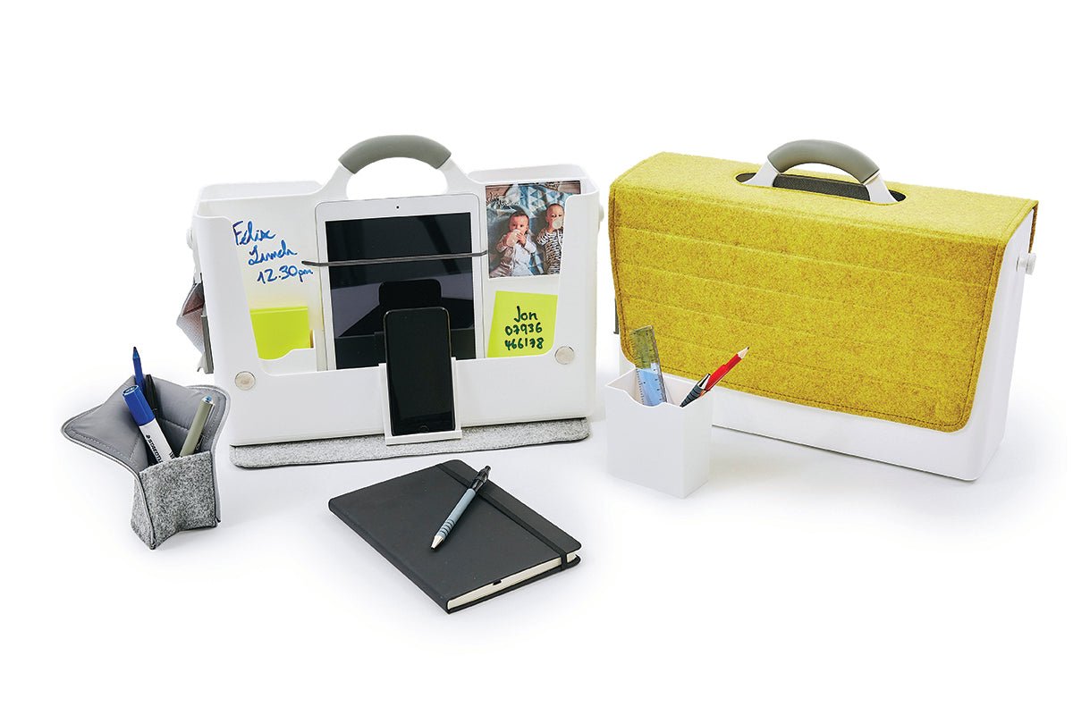 Hotbox by Behotbox personal staorage  2 White -Cover-Shoulder-Strap 8 Office Furniture and Home Remote Working