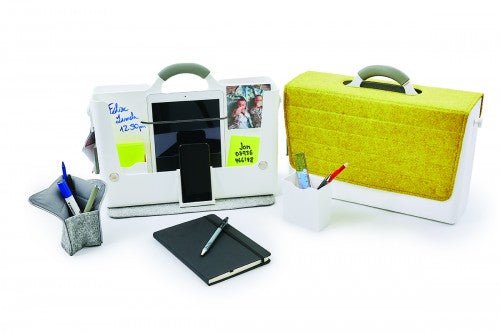 Hotbox by Behotbox personal staorage  2 White -Cover-Shoulder-Strap 2 Office Furniture and Home Remote Working