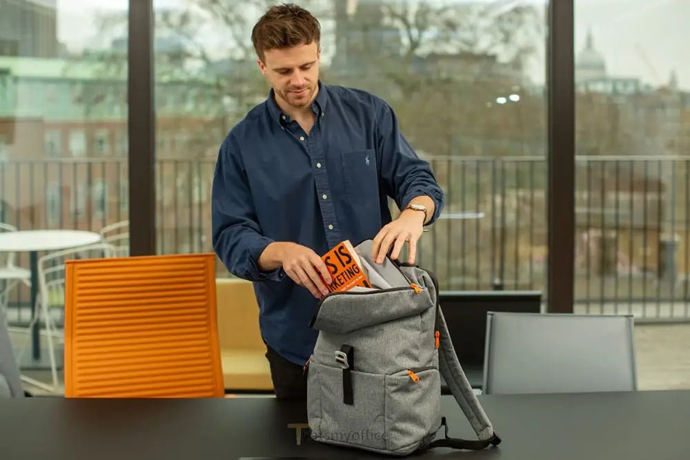 Hotbox by Behotbox personal staorage  Shuttle Bag With Tech Pouch & Folio 12 Office Furniture and Home Remote Working