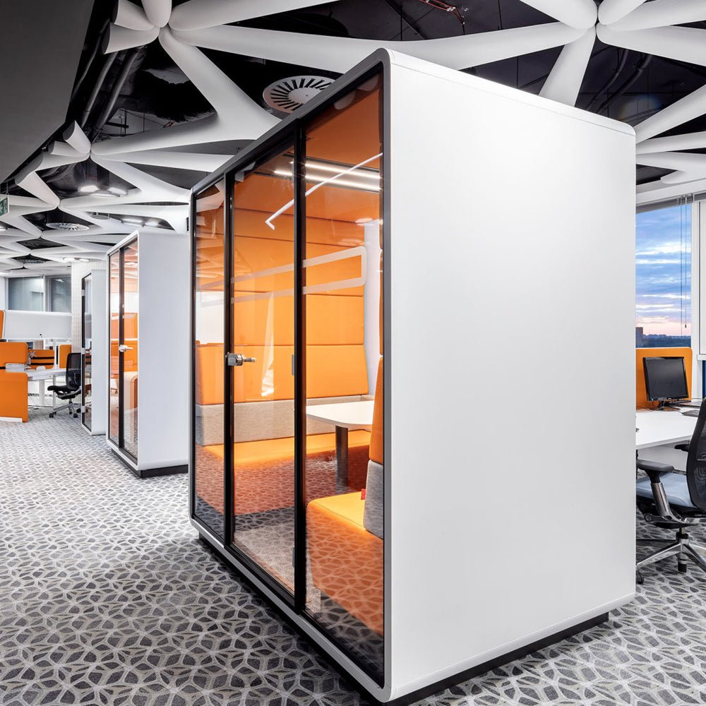 Office  Hush Meet Acoustic POD Room Configure yours in 360° 5 Office Furniture and Home Remote Working