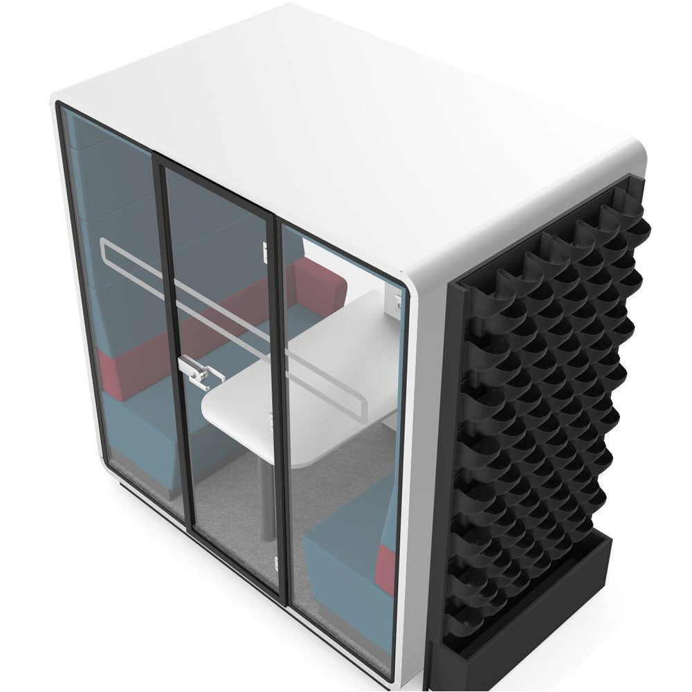 Office  Hush Meet Acoustic POD Room Configure yours in 360° 2 Office Furniture and Home Remote Working