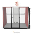 Office Meeting Space  Hush Meet L2 Acoustic POD Room  Configure yours in 360° 3 Office Furniture