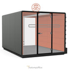Office Meeting Space  Hush Meet L4 Acoustic POD Room  Configure yours in 360° 4 Office Furniture