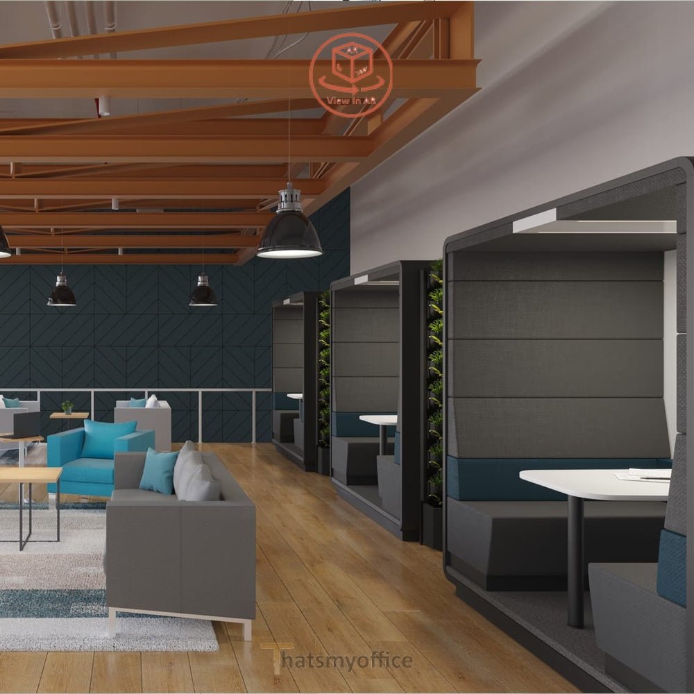 Office Meeting Space  Hush Meet L4 Acoustic POD Room  Configure yours in 360° 16 Office Furniture