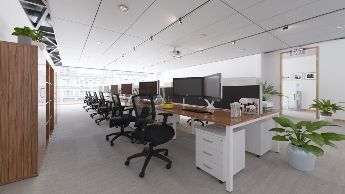 Office furniture evolve-plus-b2b-desk-6-person Dynamic     0 Wide