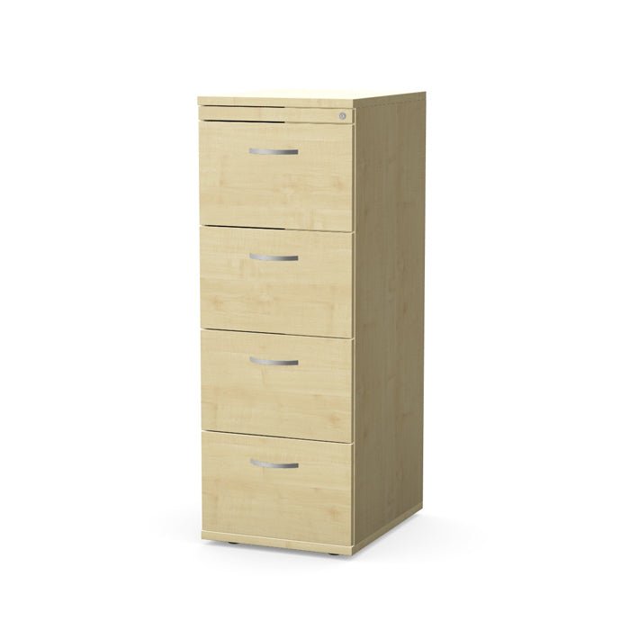 Kito 4 drawer Filing Cabinet 1320H x 480W x 600D - KIT-4DFC 3 Office Furniture and Home Remote Working