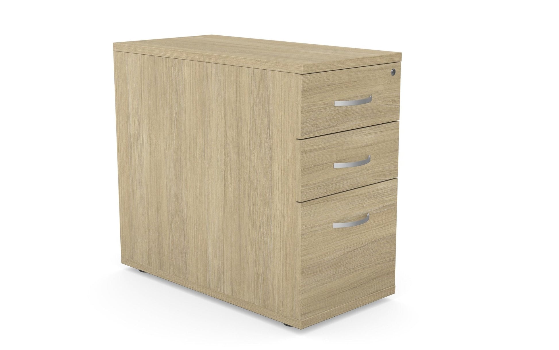 Kito Contract Desk High Ped 3 Drawer, 800D x 600W x 725H, KIT-DHP3C/13 6 Office Furniture and Home Remote Working