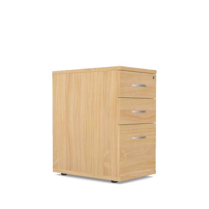 Kito Contract Desk High Ped 3 Drawer, 800D x 600W x 725H, KIT-DHP3C/9 2 Office Furniture and Home Remote Working